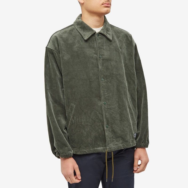 Neighborhood New Neighborhood Cord Windbreaker Jacket Green Size S Size US S / EU 44-46 / 1 - 1 Thumbnail
