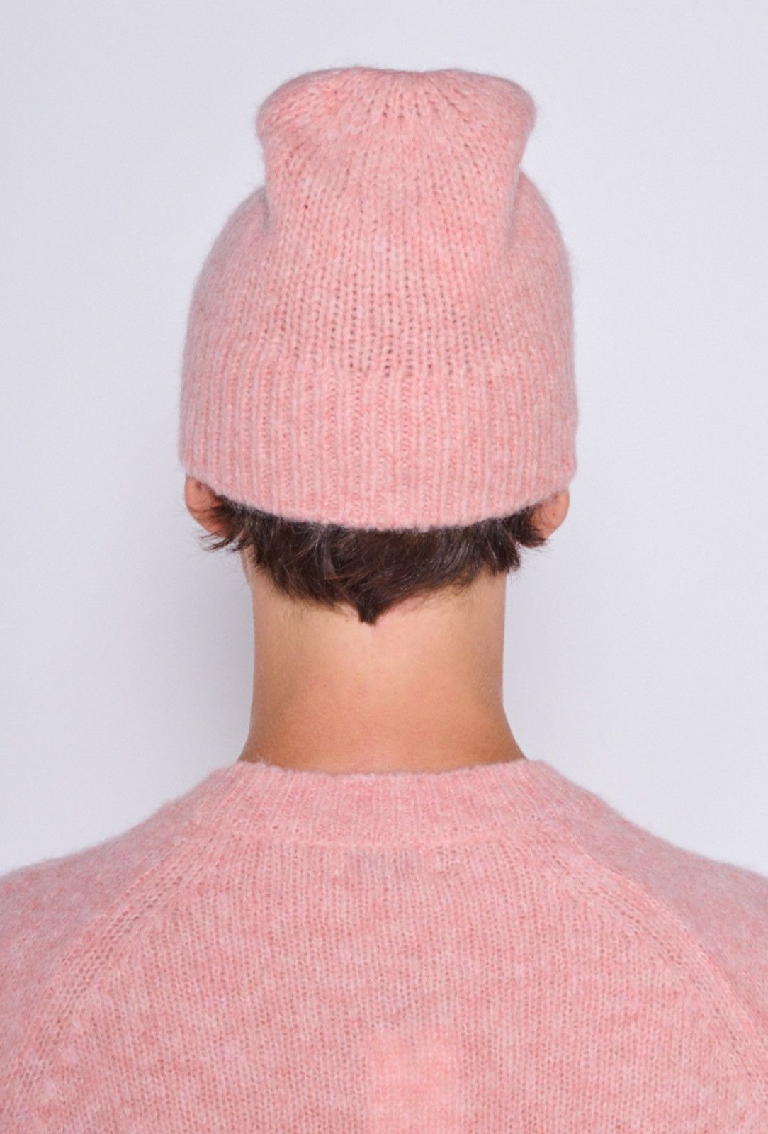 Dries Van Noten Last Item Dries Van Noten Pink Knitted Woolen Hat Size ONE SIZE - 3 Thumbnail