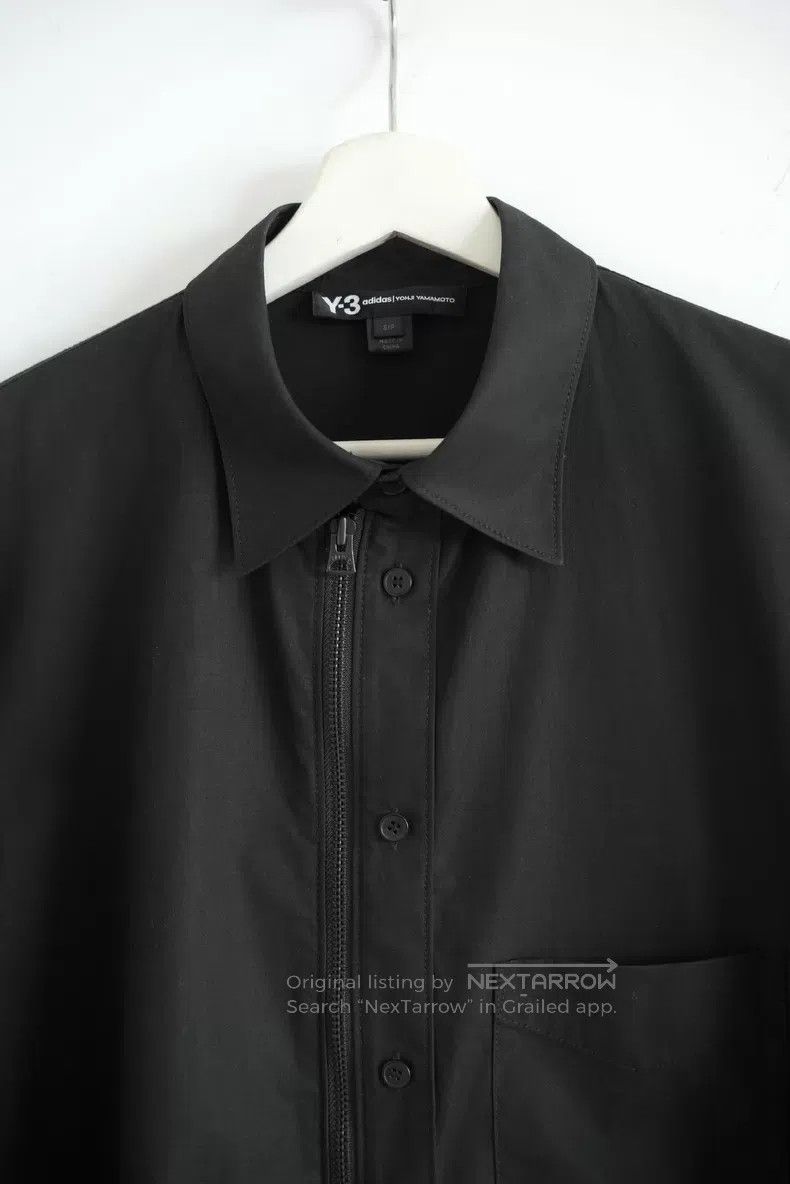 Yohji Yamamoto Yohji Yamamoto 23ss Rampage Black Crow Zipper Shirt Size US S / EU 44-46 / 1 - 4 Thumbnail