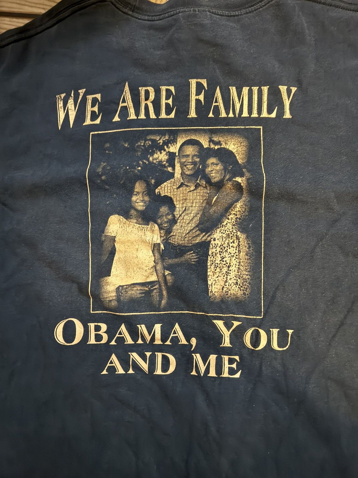 The Unbranded Brand Obama MLK T-Shirt Near Vintage Rare AOP Black Rap Tee XL Size US XL / EU 56 / 4 - 2 Thumbnail