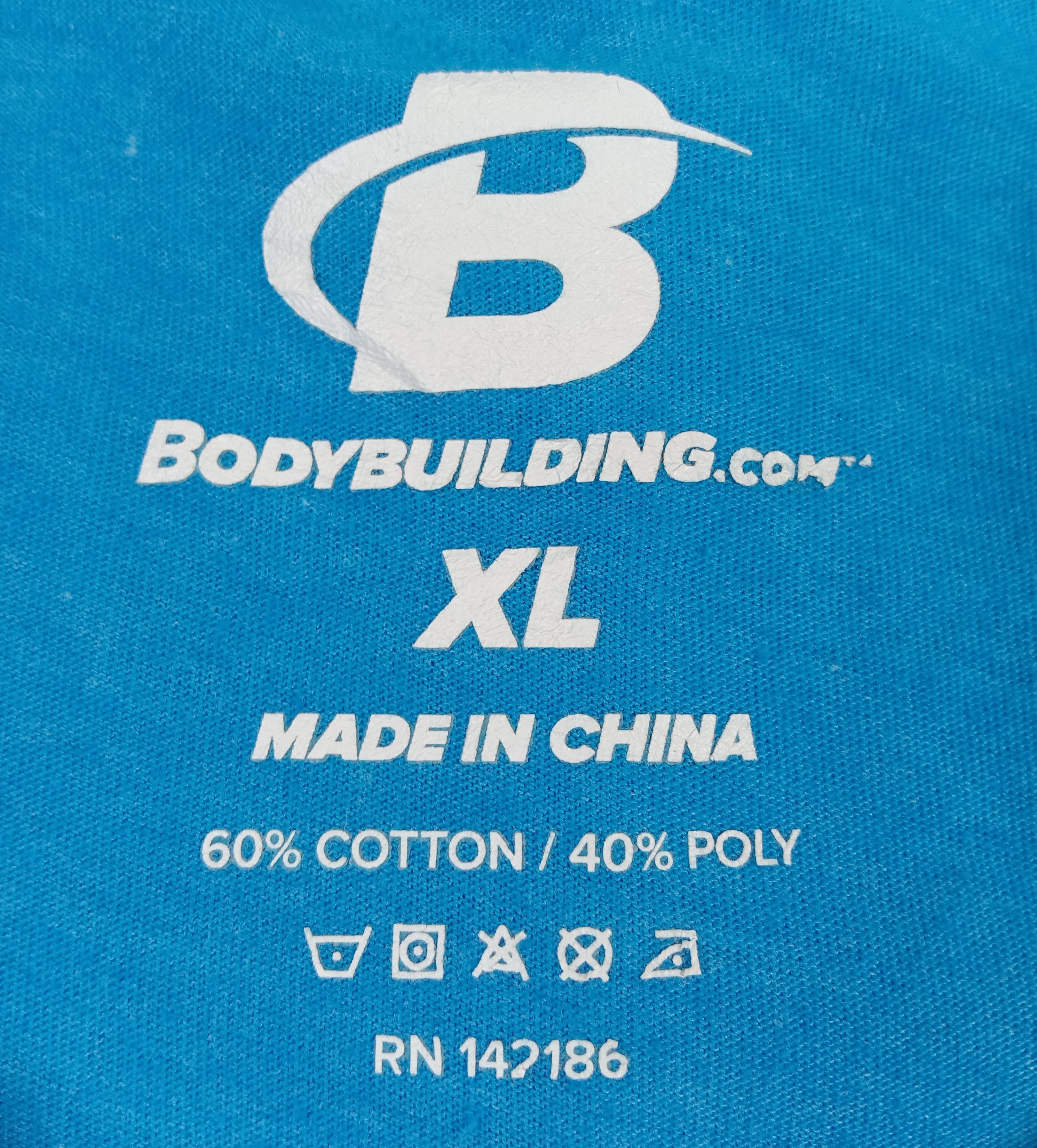 Vintage Vintage Bodybuilding.com T Shirt Size US L / EU 52-54 / 3 - 6 Thumbnail