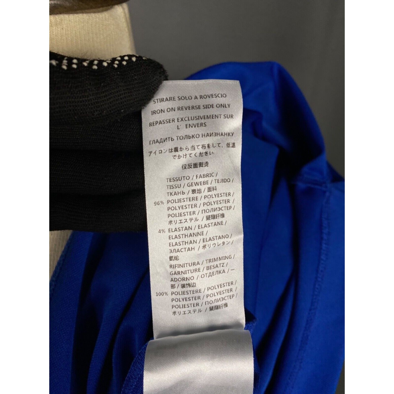 Alexander McQueen MINT! Alexander McQueen Small Logo Men's Blue Polo T-Shirt S Size US XS / EU 42 / 0 - 12 Thumbnail