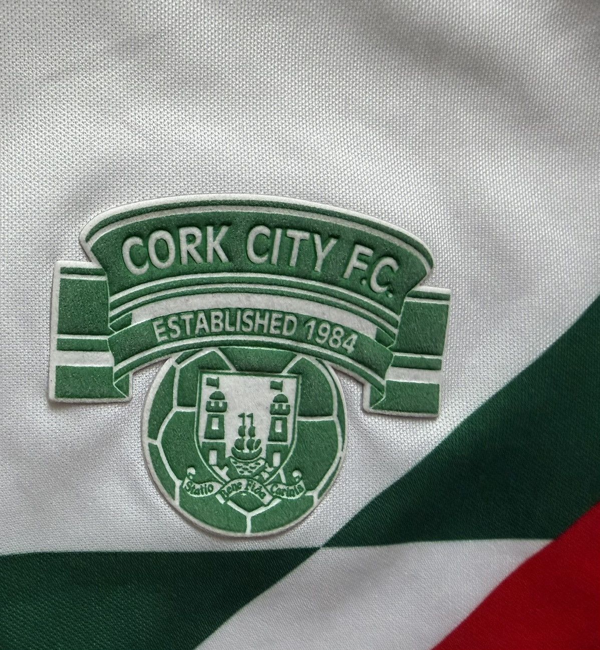 Adidas 1989-90 Cork City Home Shirt (L) Adidas Size US L / EU 52-54 / 3 - 3 Thumbnail