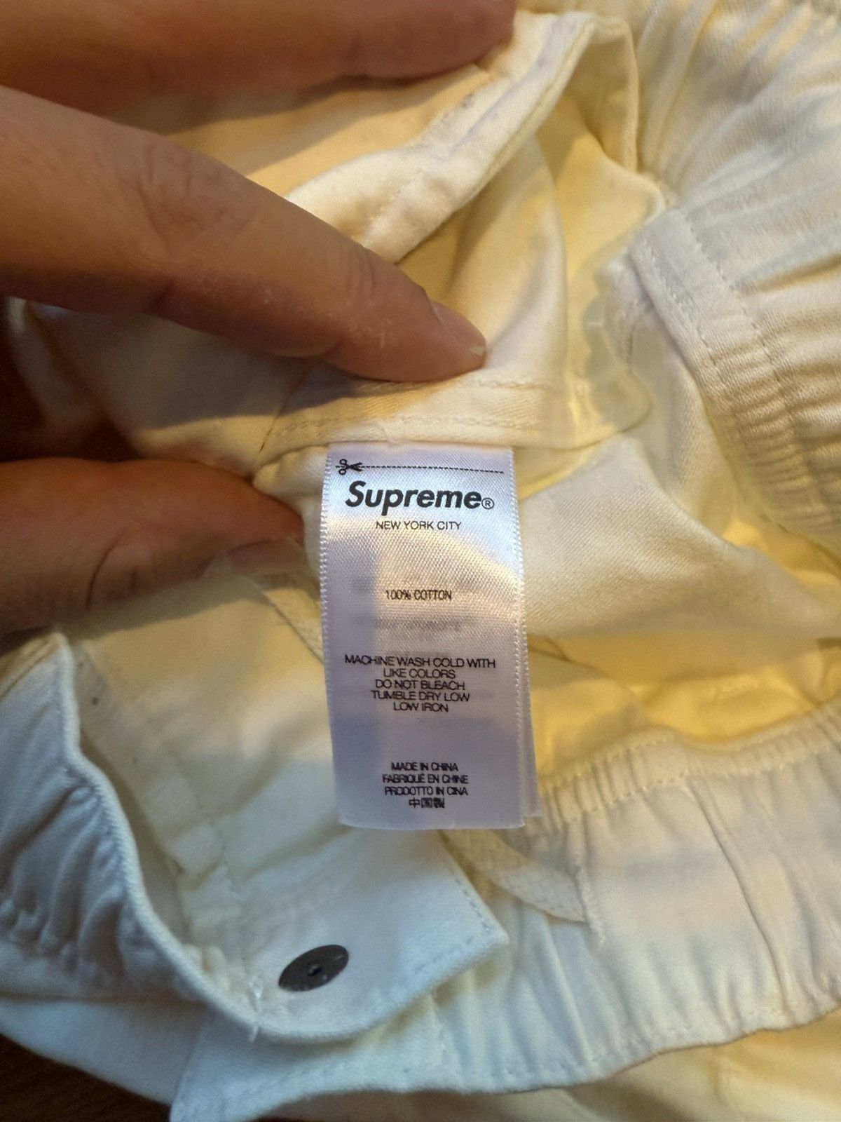 Supreme Supreme Cargo Short SS24 Natural Size US 38 / EU 54 - 5 Thumbnail