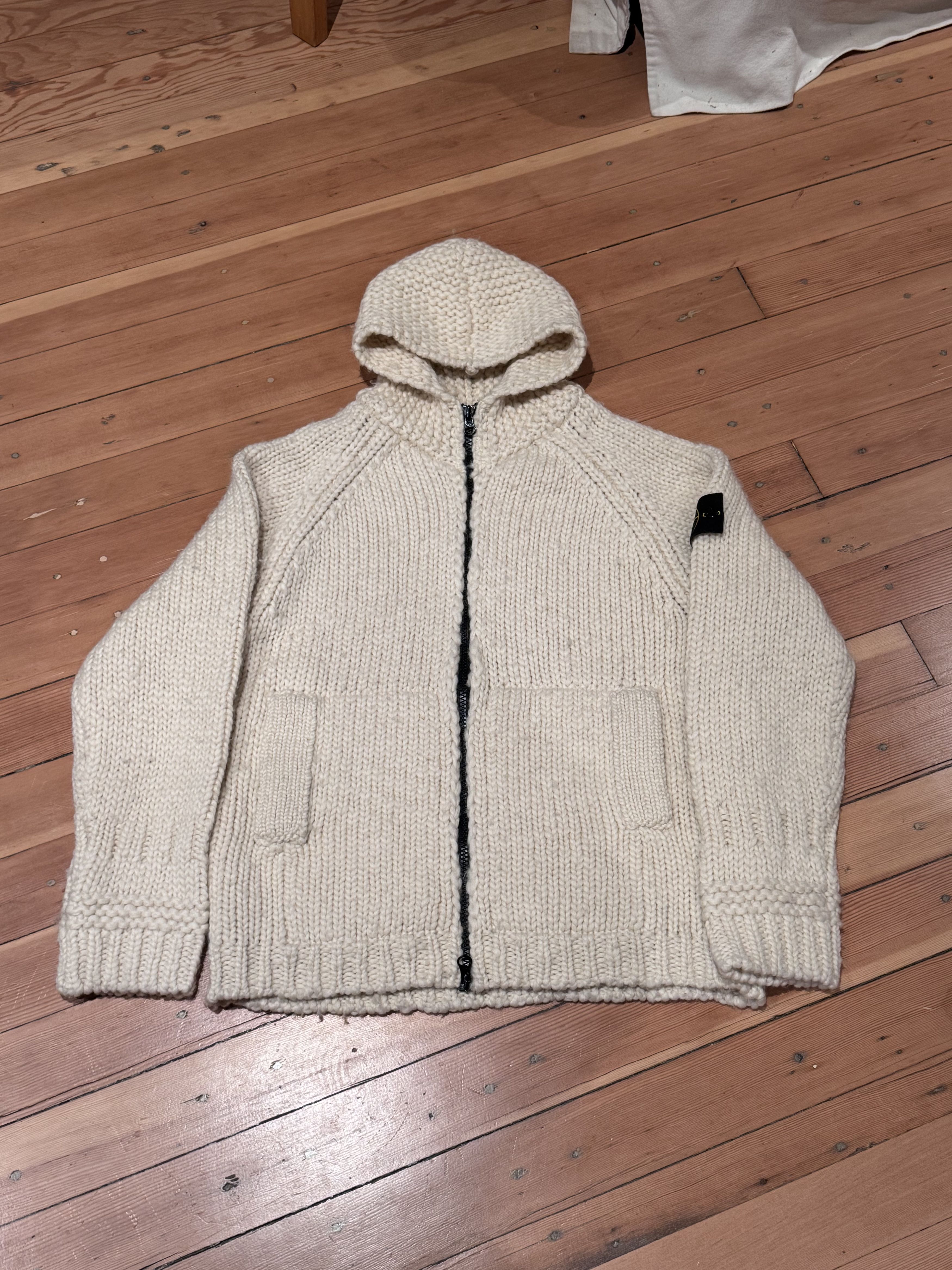 Stone Island Knit Hoodie Size US XL / EU 56 / 4 - 1 Thumbnail