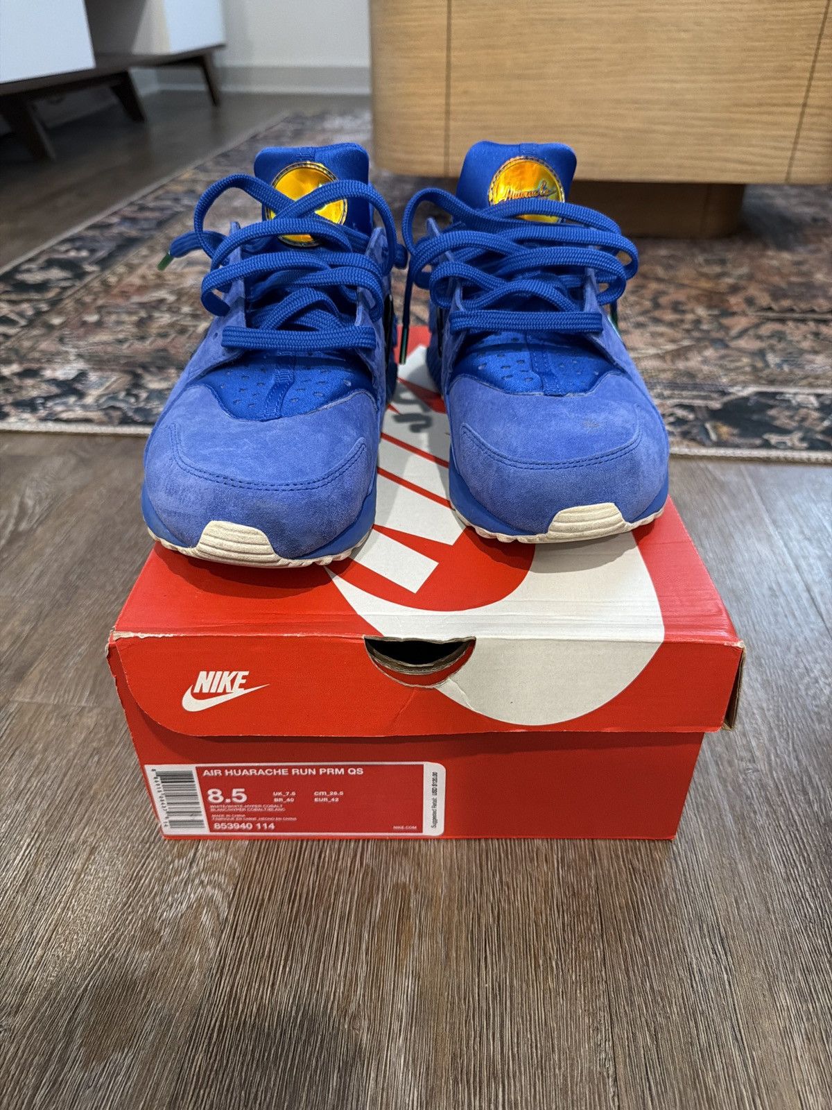 Nike undefeated nipsey hussle hurache
