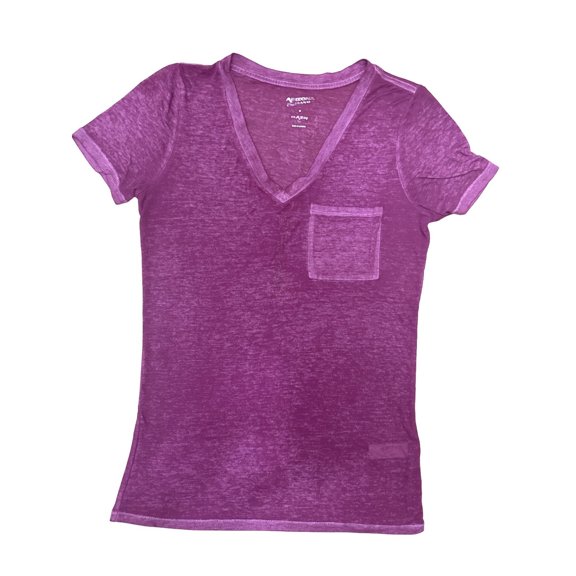 Arizona Jean Co. Arizona Jean Company Sheer Lightweight V Neck T Shirt Purple Size M / US 6-8 / IT 42-44 - 8 Thumbnail