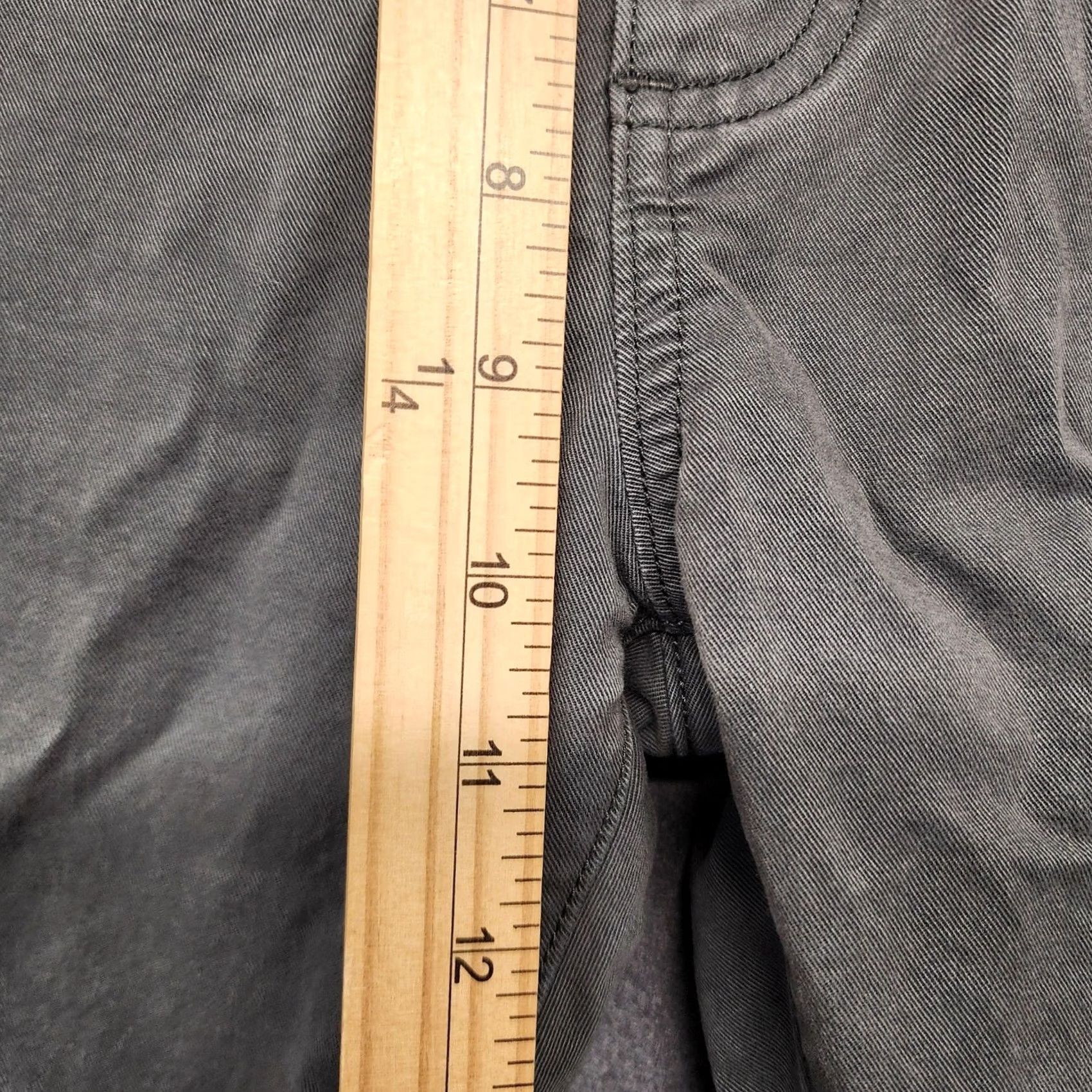 Flint And Tinder Flint and Tinder Pants Mens Slim Gray 5 Pocket Stretch Cotton Twill 36x36 Straight/Regular Size 36 Size US 36 / EU 52 - 7 Thumbnail