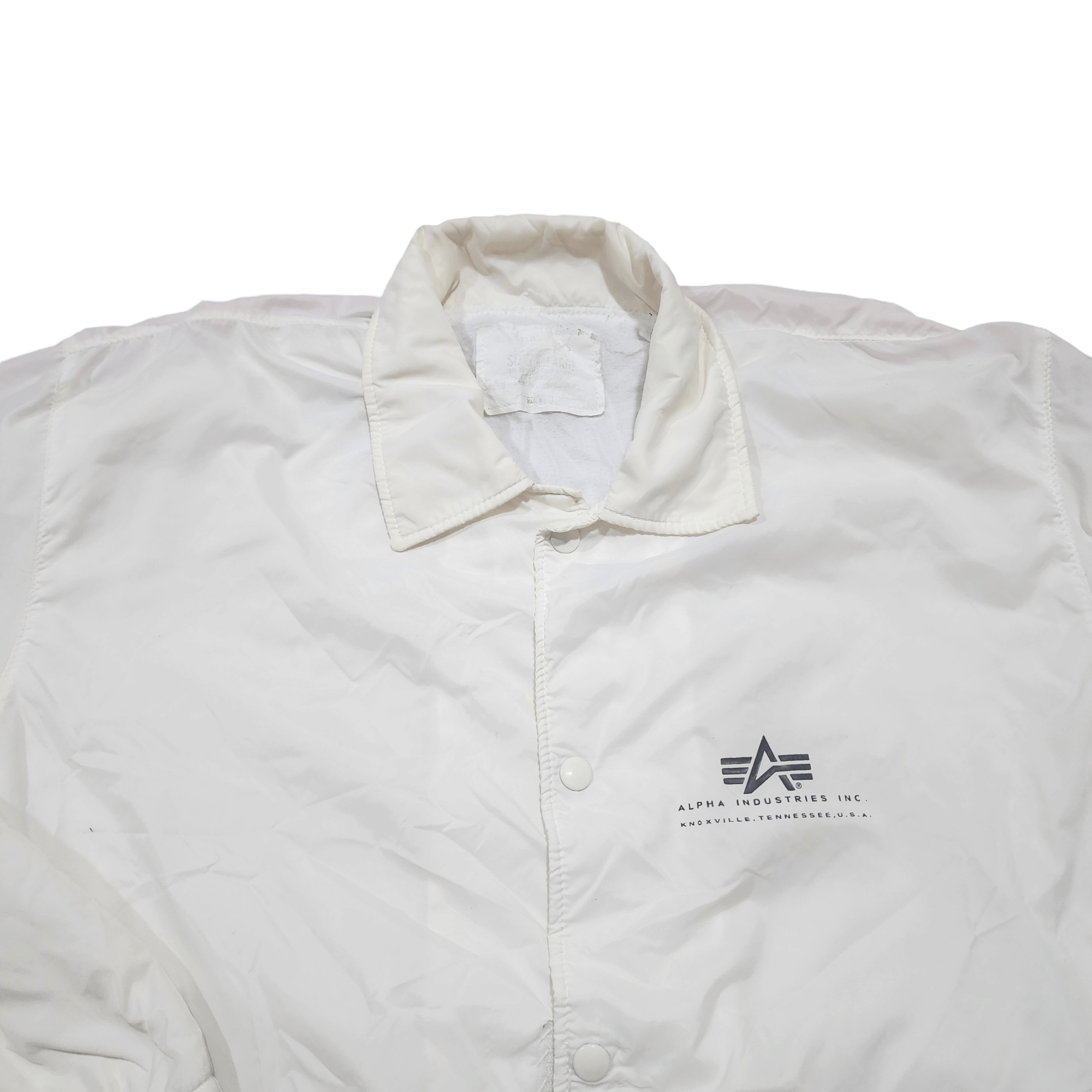 Alpha Industries Alpha Industries Buttons Up Coach Jacket Size US XL / EU 56 / 4 - 6 Thumbnail