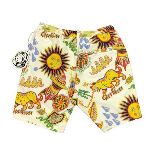 Billionaire Boys Club Billionaire Boys Club All Over Print White Shorts - Size XL Size US 35 - 2 Thumbnail