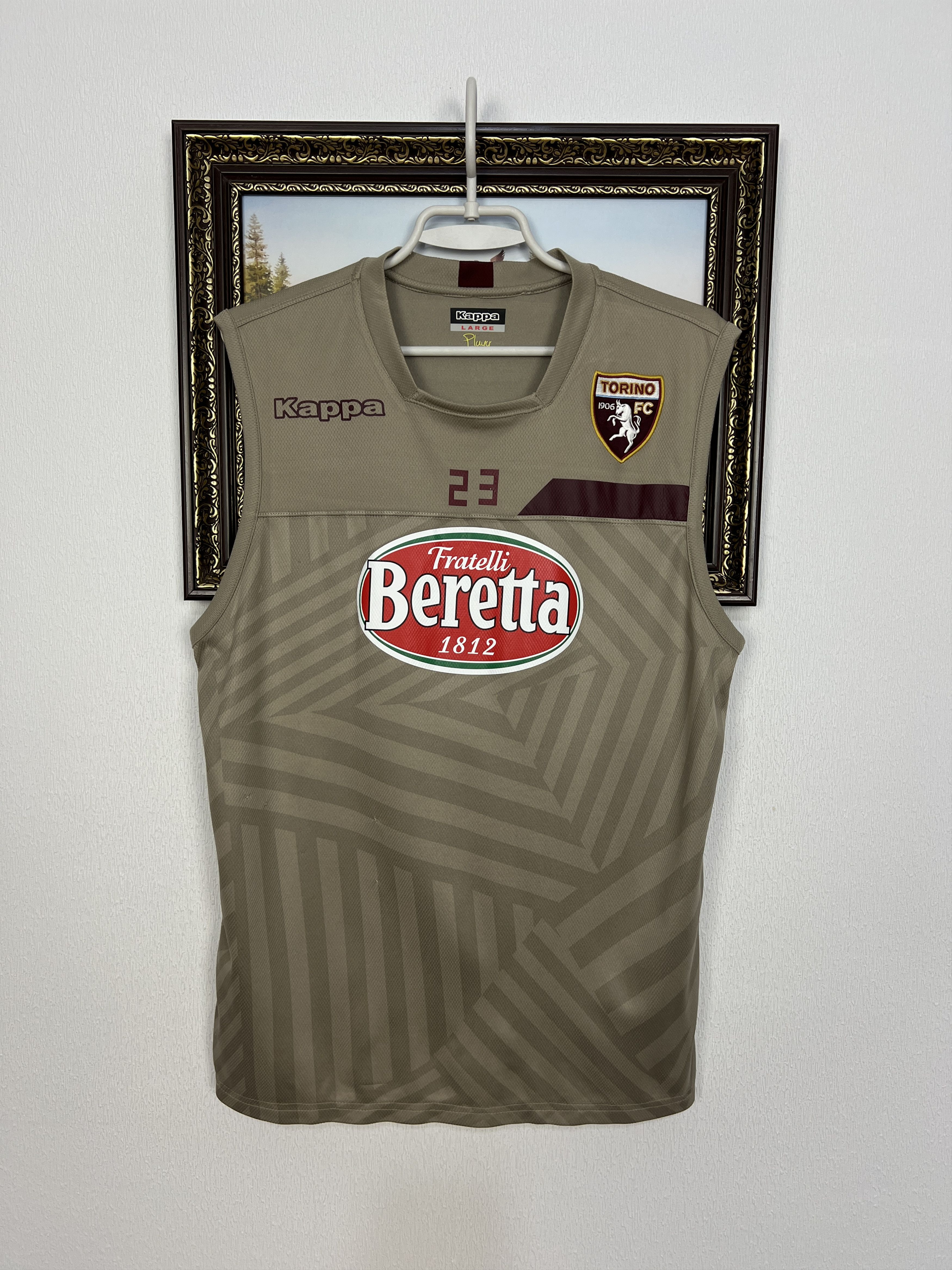 Torino Football Vest Shirt Player Issue Soccer Maglia Jersey