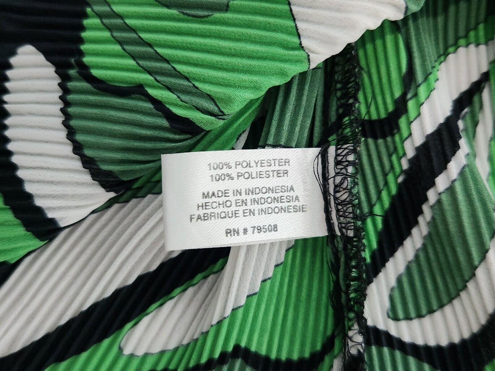 Designer Belissimo Top Small Vintage Y2k Green See Through Scrunched Size S / US 4 / IT 40 - 6 Thumbnail