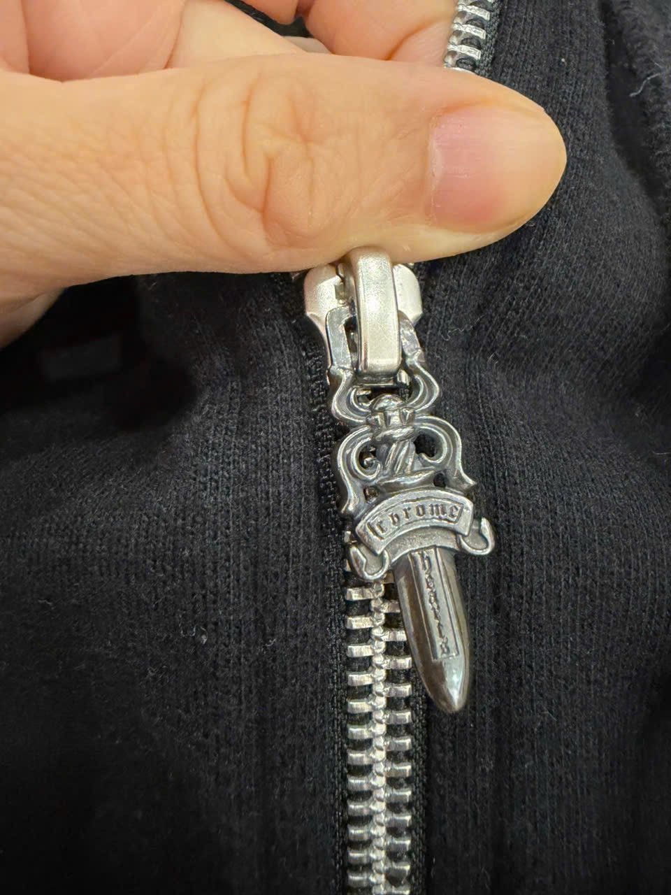 Chrome Hearts CHROME HEARTS Multi Color Horseshoe Logo Zip Up Hoodie BLACK Size M / US 6-8 / IT 42-44 - 7 Thumbnail