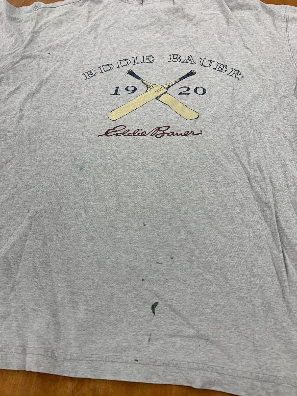 Eddie Bauer × Vintage Vintage Eddie Bauer Ebtek Cricket Tee Size US L / EU 52-54 / 3 - 1 Thumbnail