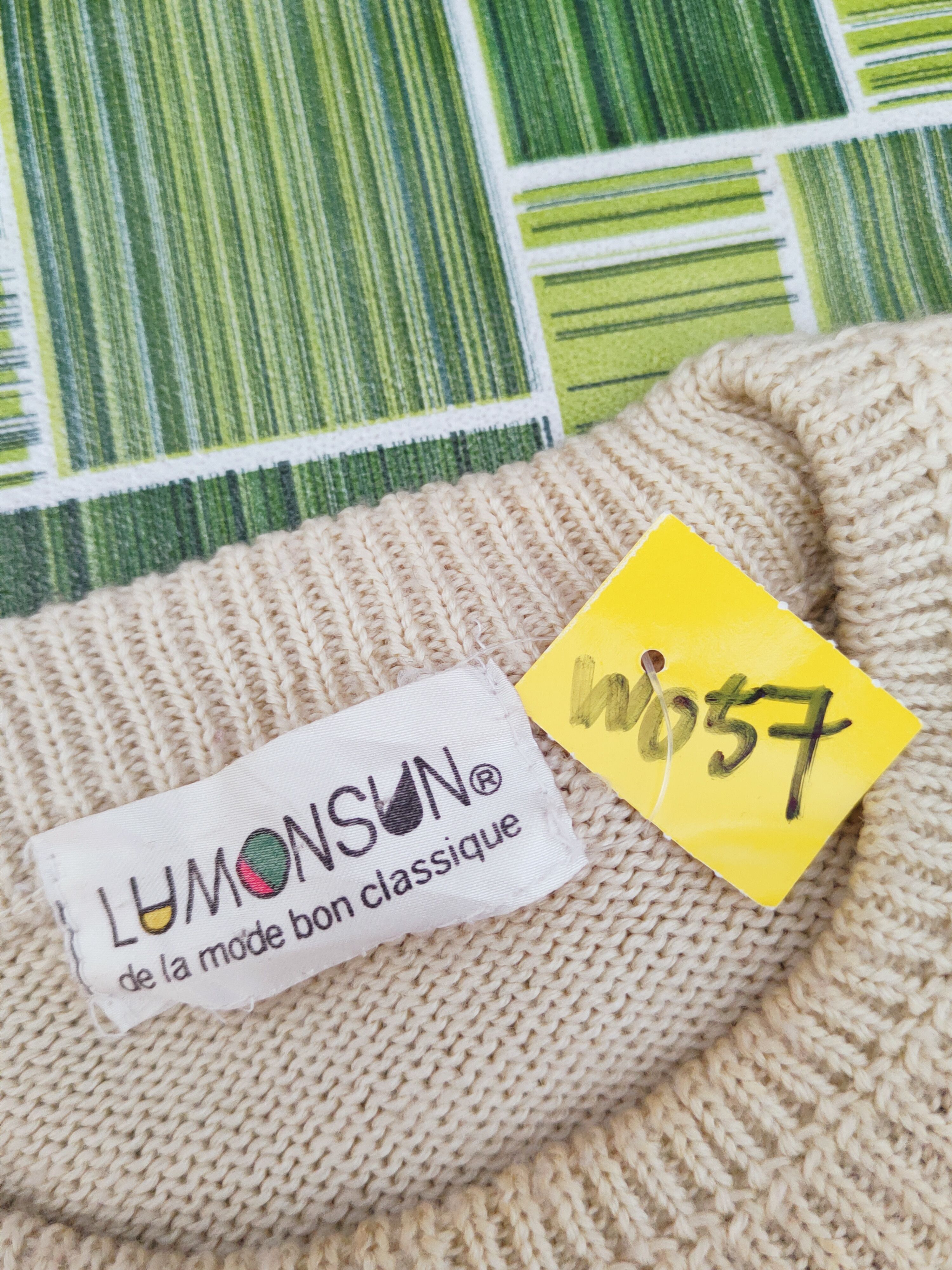 Homespun Knitwear Lamonsun Ivory vintage Knitwear Sweatshirts#W057 Size US M / EU 48-50 / 2 - 11 Thumbnail