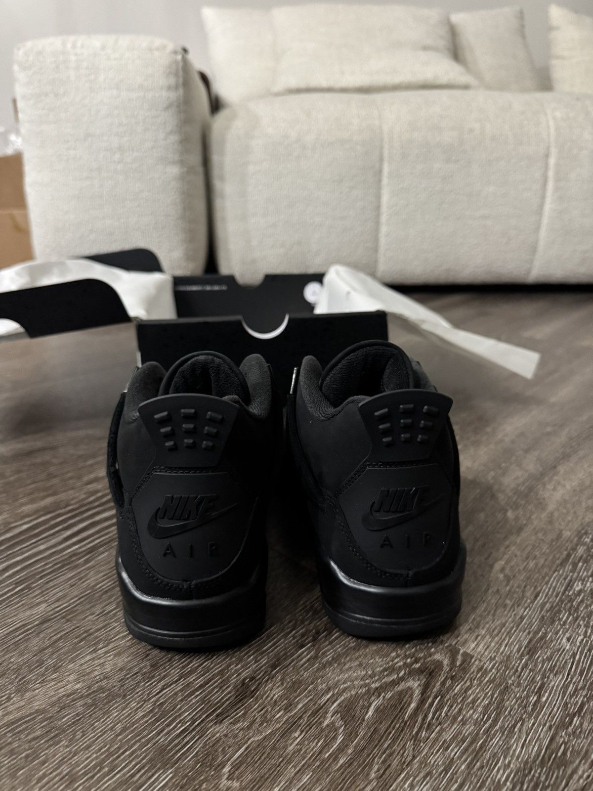 Jordan Brand Air Jordan 4 Retro ‘Black Cat’ (2025) Size US 6.5 / EU 39-40 - 3 Thumbnail