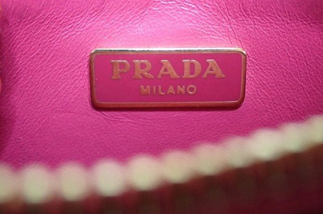 Prada Prada Saffiano Metal Zippy Pink Key Holder Size ONE SIZE - 10 Thumbnail