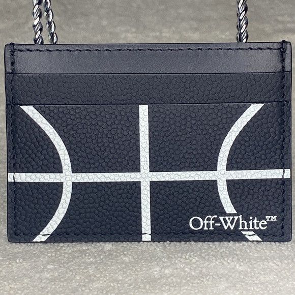 Off-White Off-White Basketball Leather Card Case in Black SOLD OUT Size ONE SIZE - 2 Thumbnail