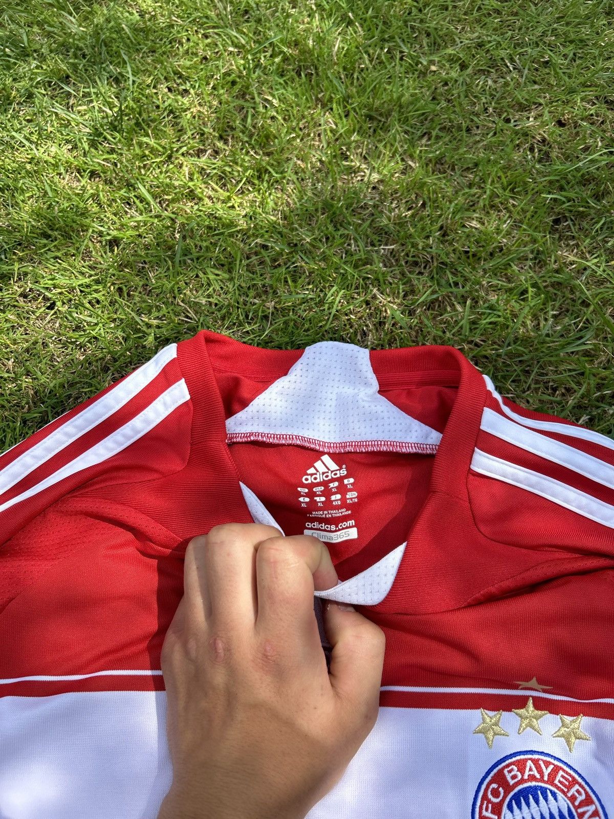 Adidas Adidas bayern munchen Riess vintage football long sleeve Size US XL / EU 56 / 4 - 5 Thumbnail