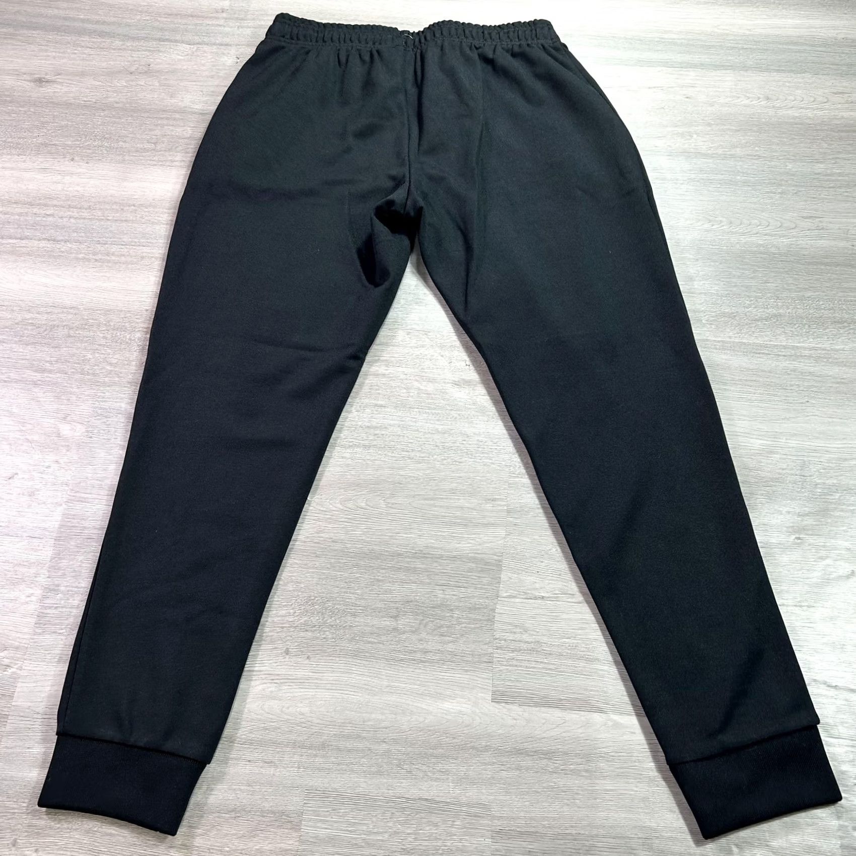 Ellesse Ellesse Mens Medium Black Fleece Jogger Sweatpants with Pockets EM04351 Size US 31 - 2 Thumbnail