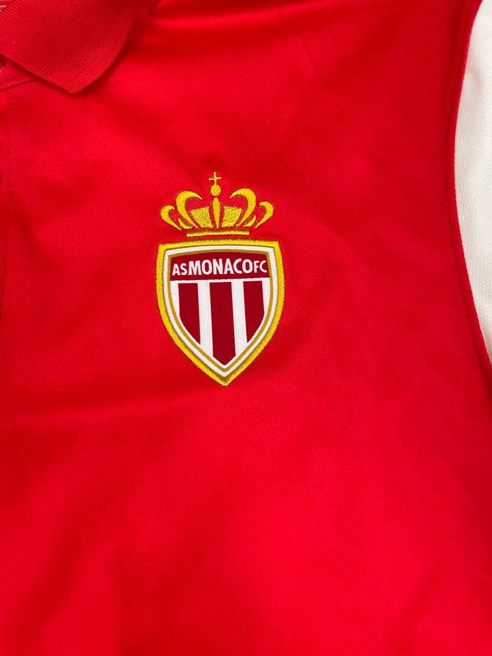 Nike Nike AS Monaco Home FootballJersey Shirt2014-2015 Red White Size US M / EU 48-50 / 2 - 3 Thumbnail