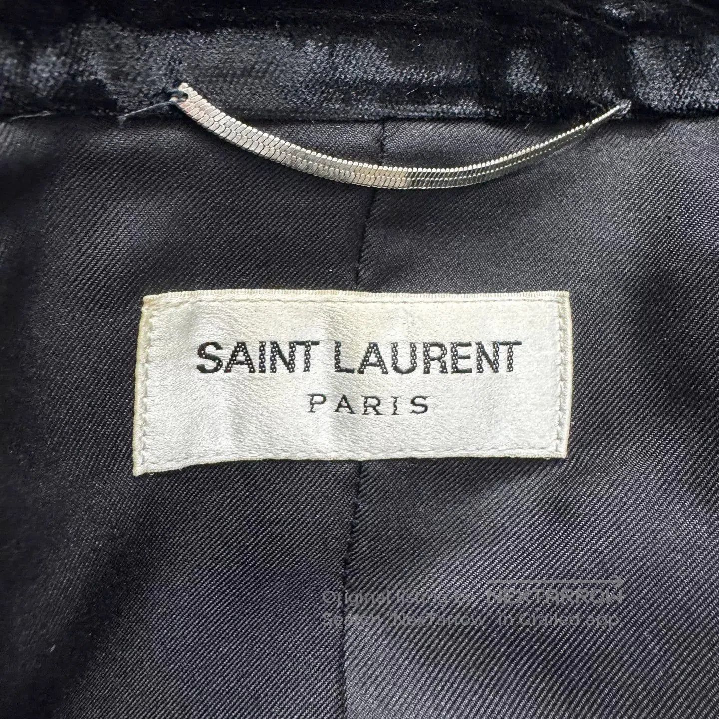 Saint Laurent Paris SLP Velvet Blazer. Size US M / EU 48-50 / 2 - 2 Thumbnail