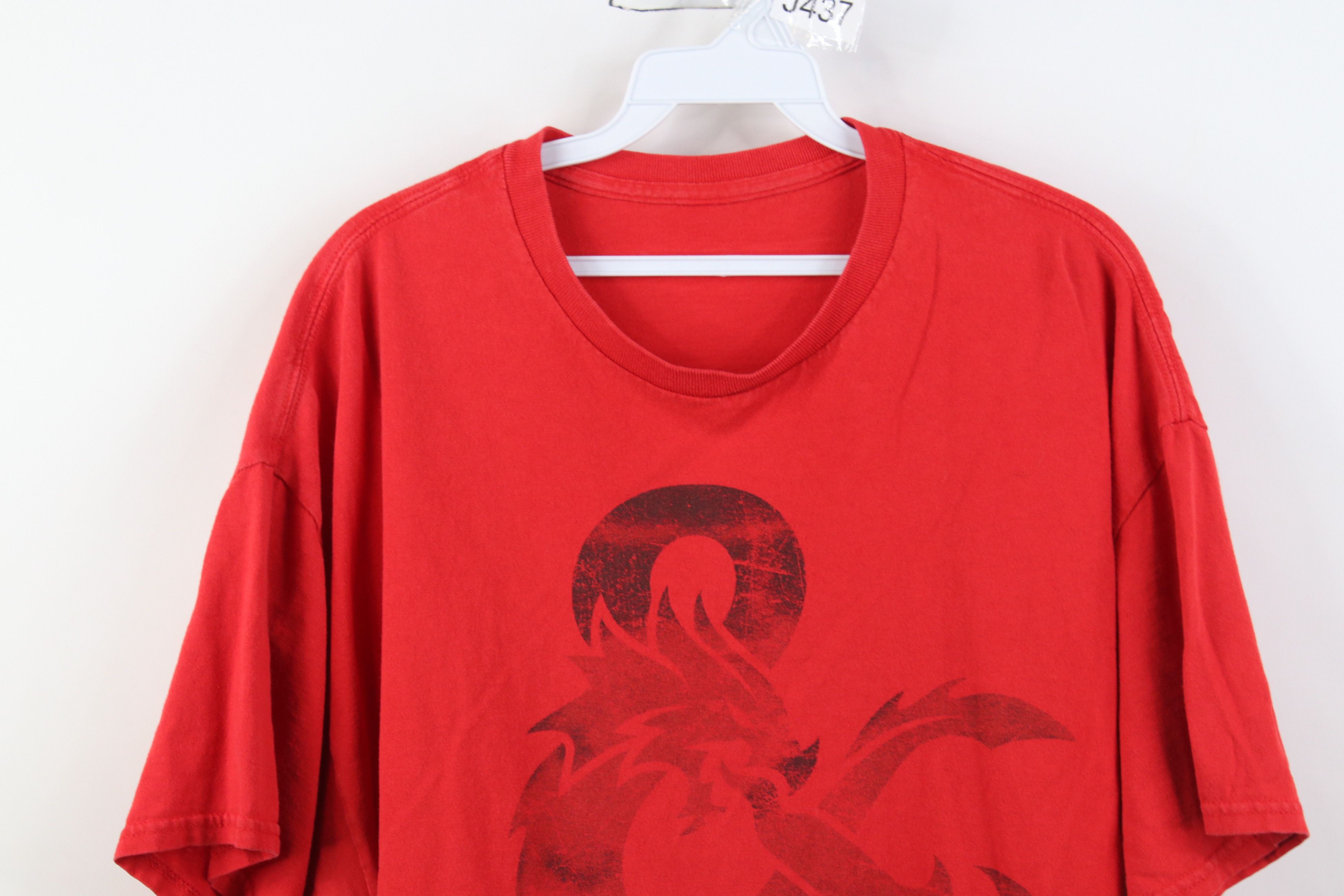 Vintage Vintage 90s Y2K Dungeons and Dragons Short Sleeve T-Shirt Size US XL / EU 56 / 4 - 2 Thumbnail