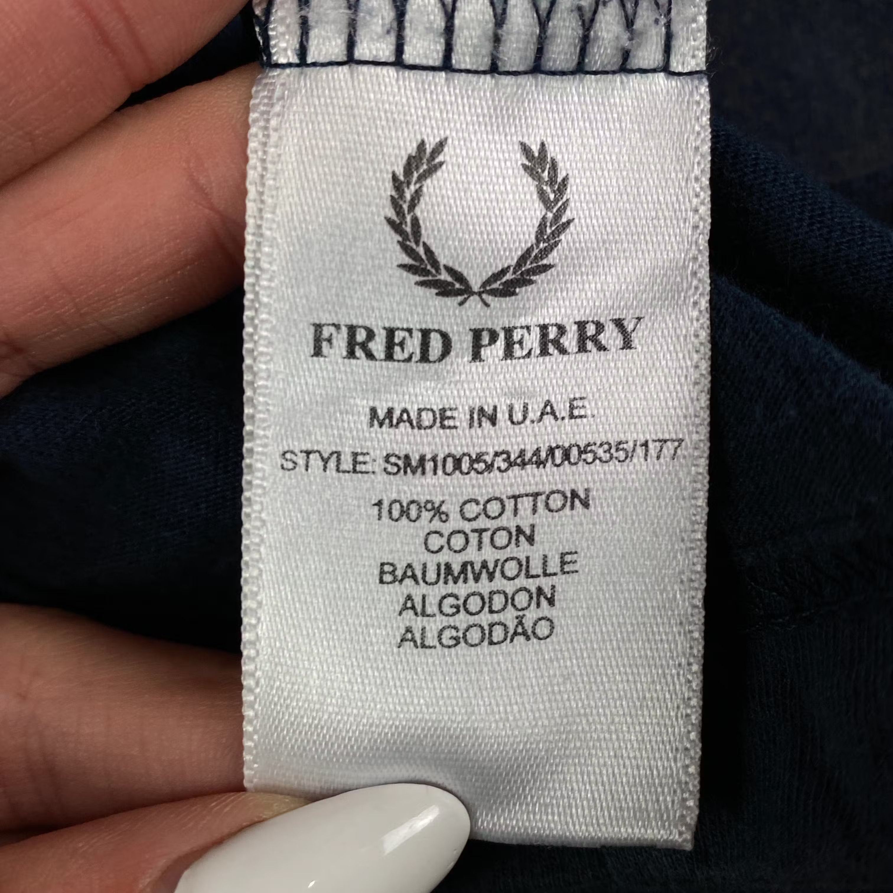 Fred Perry × Vintage Mens Fred Perry Vintage T-Shirt Size M Size US M / EU 48-50 / 2 - 7 Thumbnail