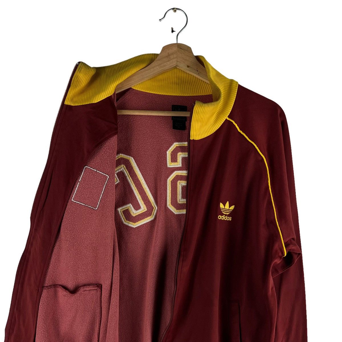 Adidas 🔥VINTAGE ADIDAS ZIPPER JACKET ASC BIG LOGO SPELL OUT Size US M / EU 48-50 / 2 - 12 Thumbnail