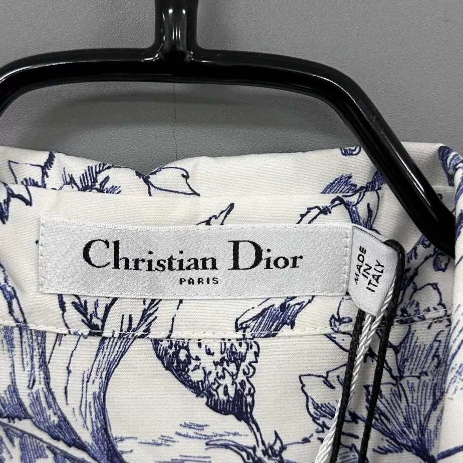Dior Dior Floral Print Midi Dress Women's 38 Size S / US 4 / IT 40 - 7 Thumbnail