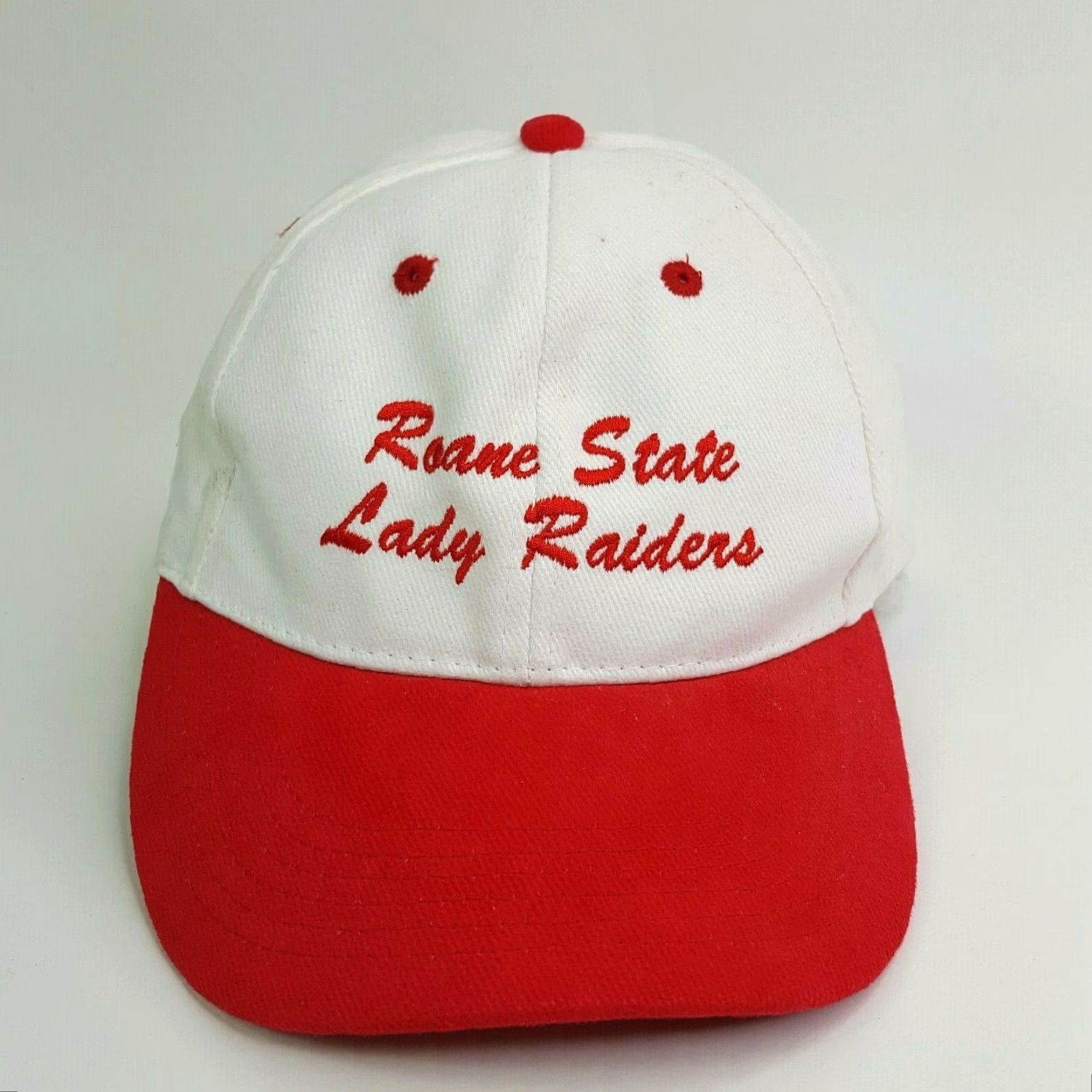 Etro VINTAGE Lady Raiders Hat Baseball Cap Retro College Snapback ATT Headwear Unisex Adjustable Twill White 90s Y2K Sports Basketball University Colleg e Size ONE SIZE - 2 Thumbnail
