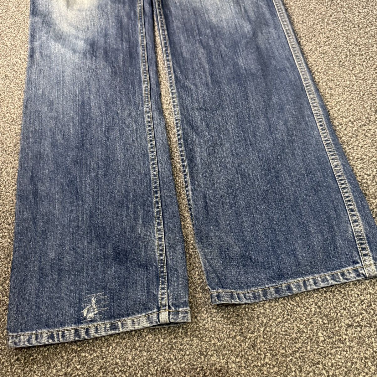Japanese Brand 🔥🇯🇵 Vintage 90s Avant Garde Light Wash Stockton Denim Size US 34 / EU 50 - 7 Thumbnail