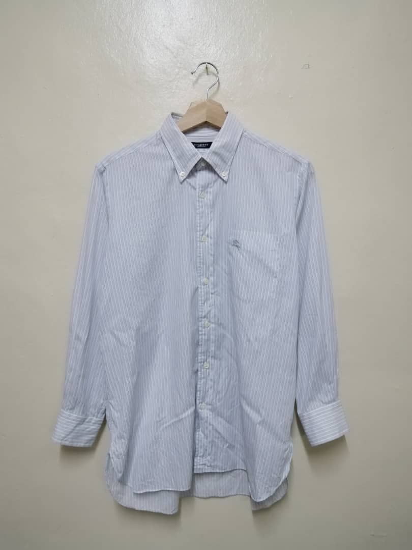 Burberry × Vintage Vintage Burberry London Button Shirt Size US L / EU 52-54 / 3 - 1 Thumbnail