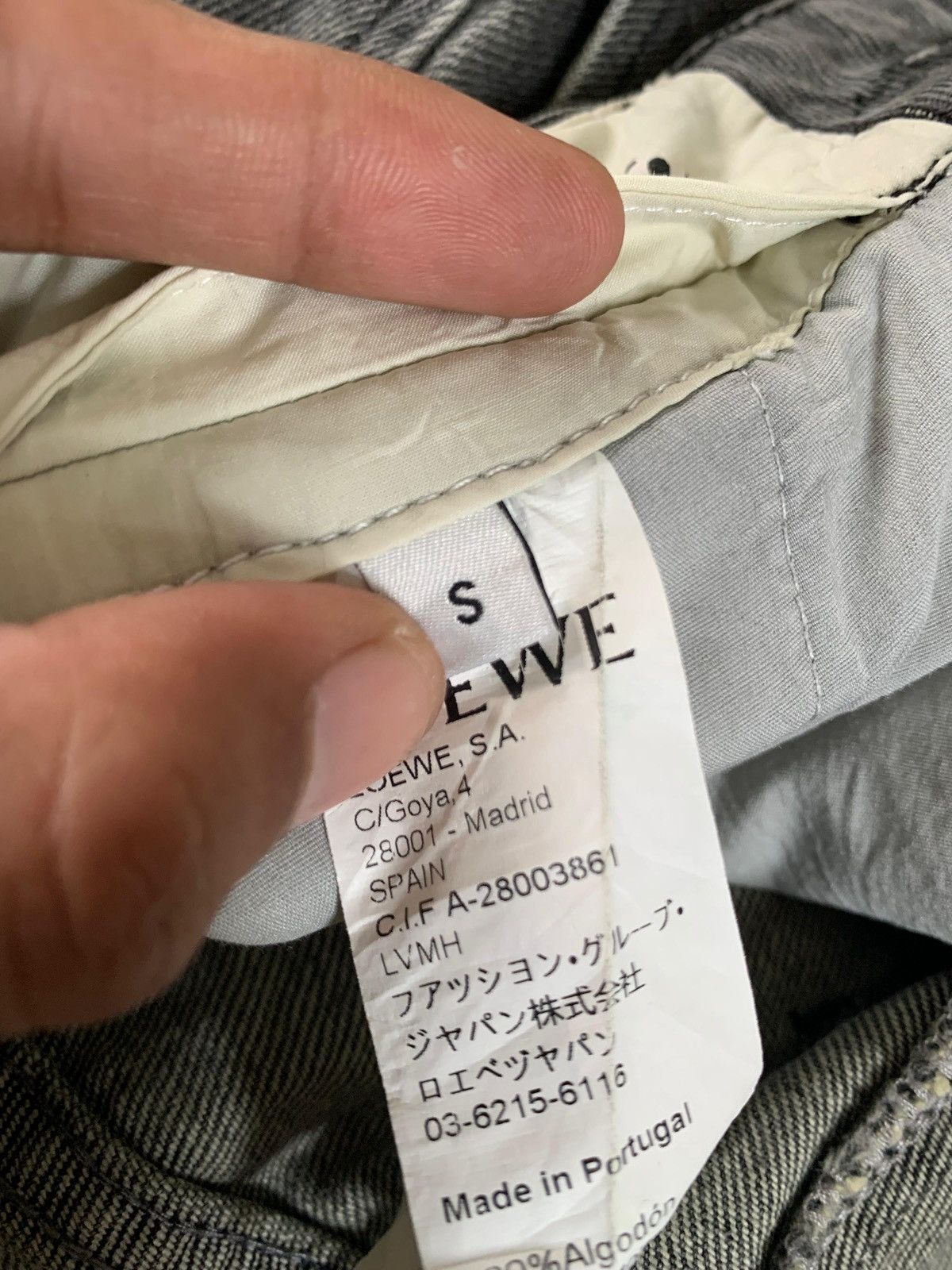 Loewe Loewe Jeans Pants Size 27" / US 4 / IT 40 - 10 Thumbnail