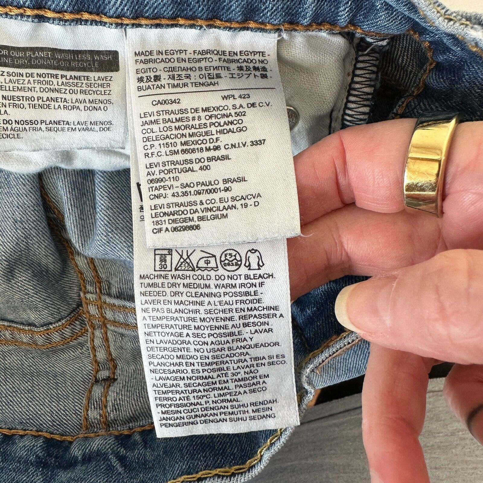 Levi's Levi 511 Slim Fit Medium Wash Levi's Flex Jeans 30 / 32 Size US 30 / EU 46 - 8 Thumbnail