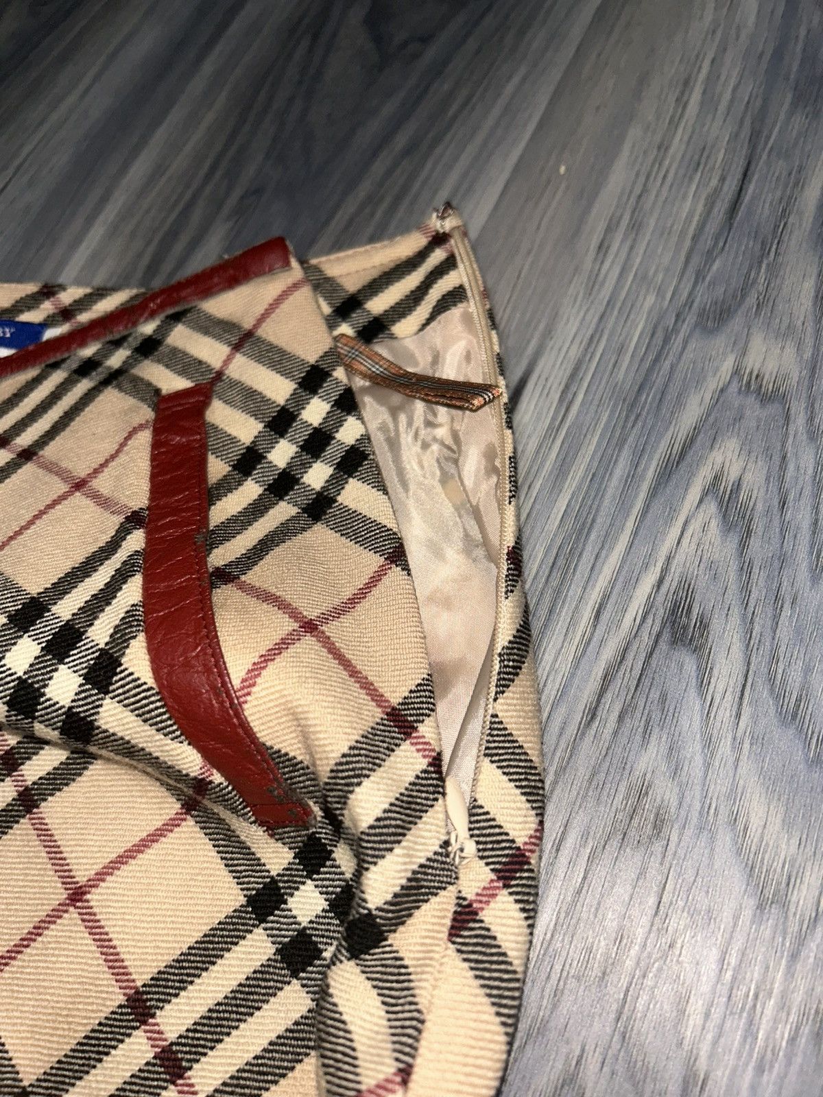 Burberry Burberry Blue Label Nova Check Wool Skirt size 36 Size 25" / US 0 / IT 36 - 13 Thumbnail