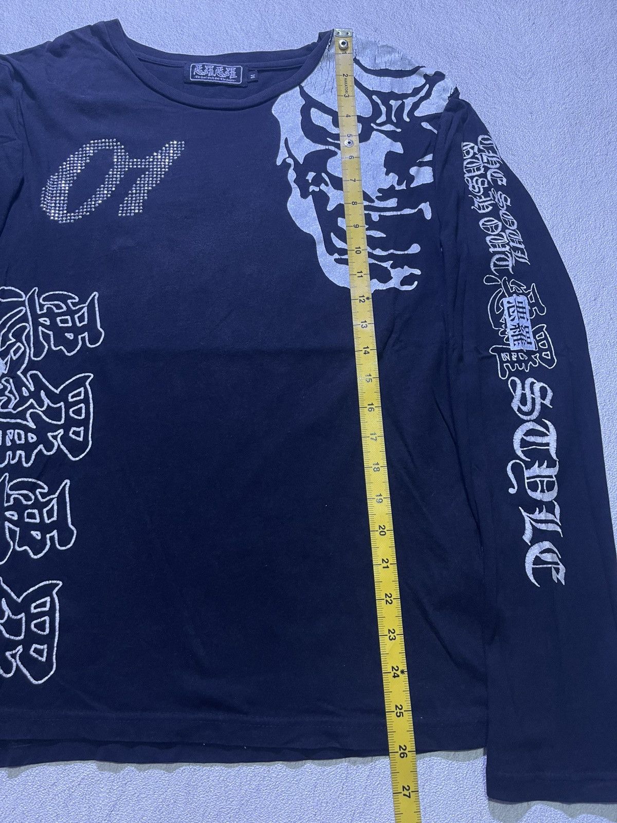 Japanese Brand VINTAGE Y2K SUKAJAN long sleeve tshirt japanese style Size US M / EU 48-50 / 2 - 4 Thumbnail