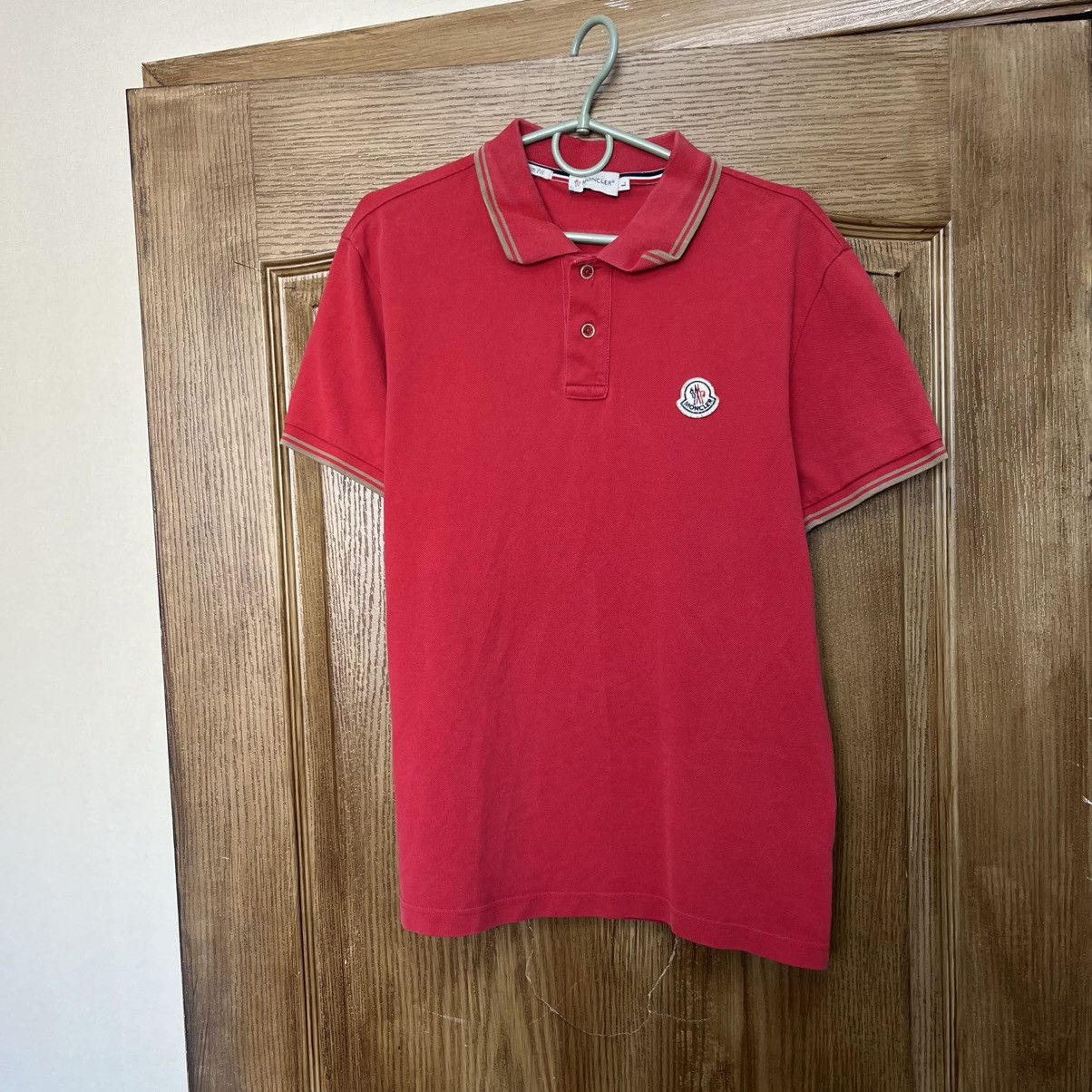 Moncler Moncler Polo T-Shirt Size US L / EU 52-54 / 3 - 1 Thumbnail