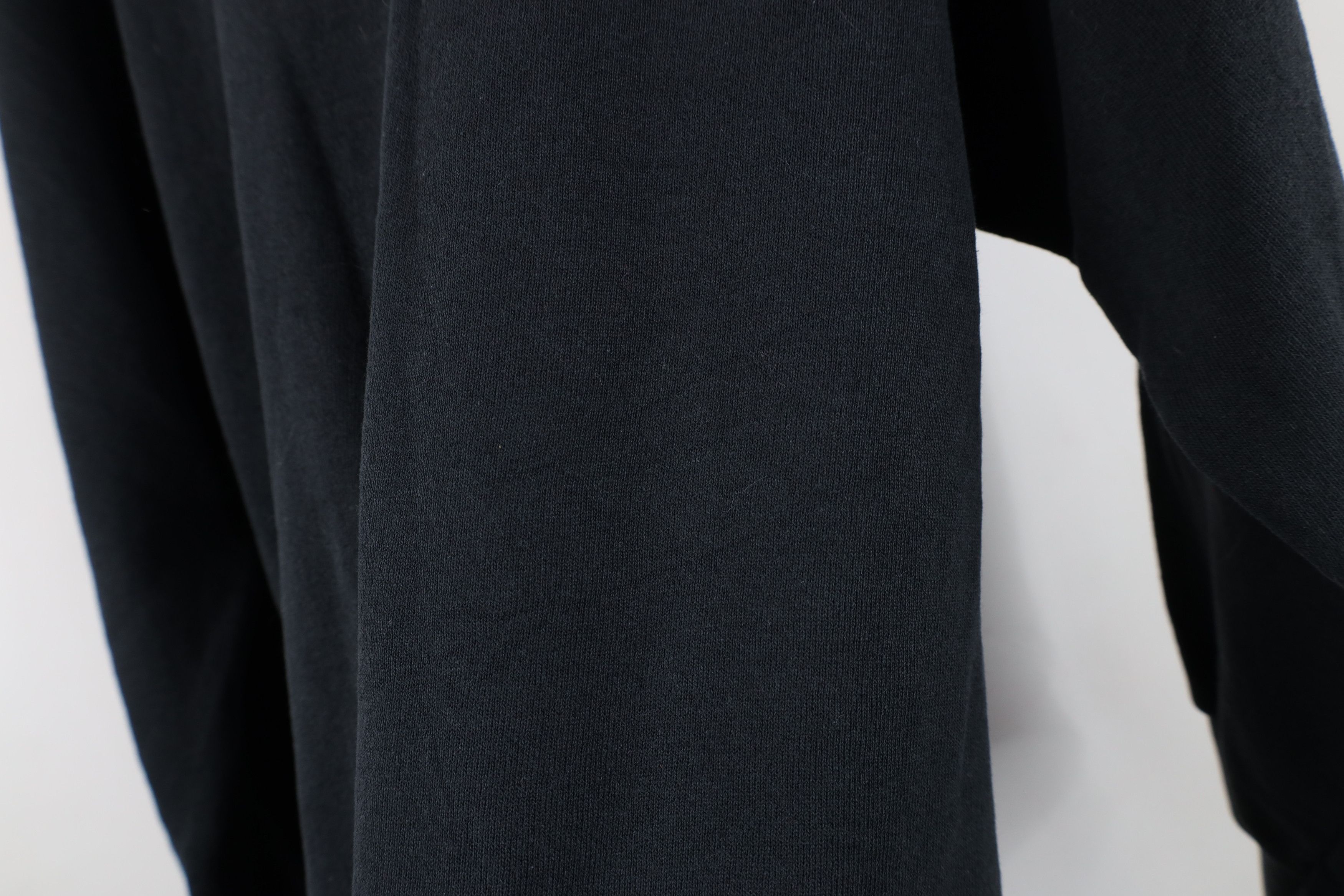 Vintage Vintage 90s Streetwear Faded Blank Crewneck Sweatshirt Black Size M / US 6-8 / IT 42-44 - 10 Thumbnail
