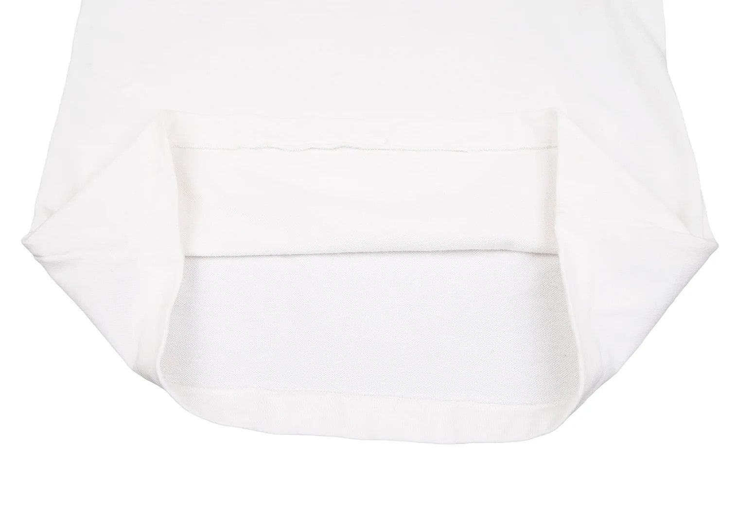 Comme des Garcons Homme Plus Cut-Off Neck Sweat T-shirt in White, Size M Size US M / EU 48-50 / 2 - 6 Thumbnail