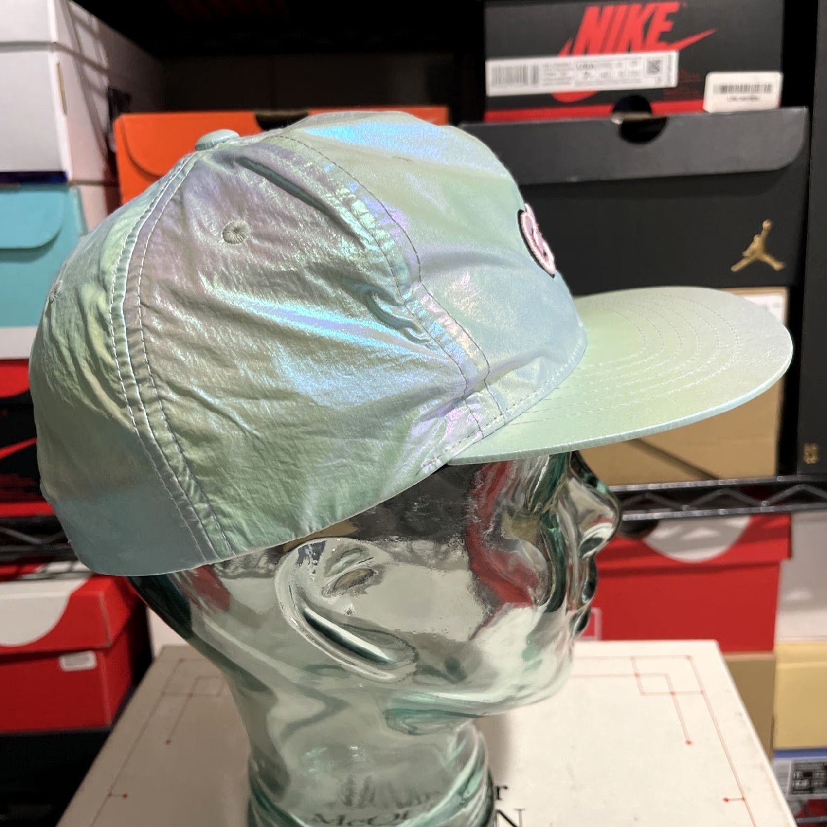 Vintage VINTAGE? EDC Hat Adult Snapback Electric Daisy Carnival Iridescent Insomniac One Size Size ONE SIZE - 4 Thumbnail