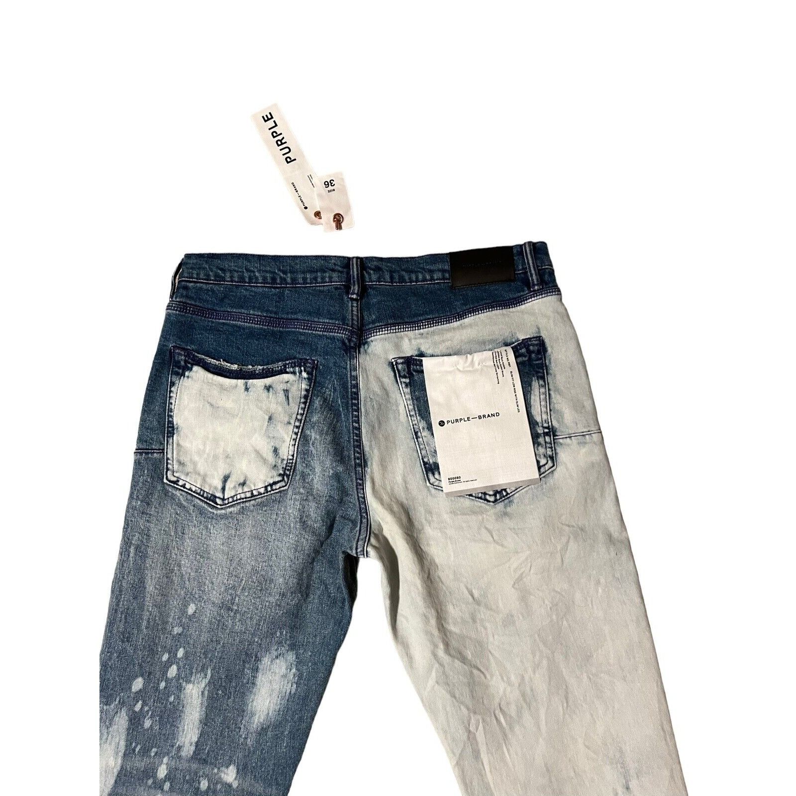 Purple × Purple Brand Purple Brand Jeans Mens Slim Fit Blue $295 Size 36/32 Size US 36 / EU 52 - 4 Thumbnail