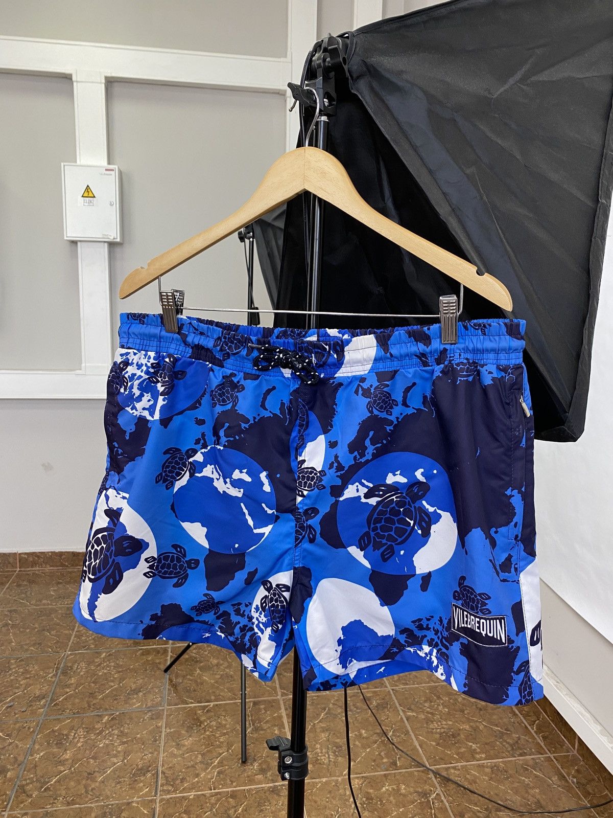 Vilebrequin Vilebrequin Shorts summer print Pocket Casual Streetwear Size US 35 - 1 Thumbnail