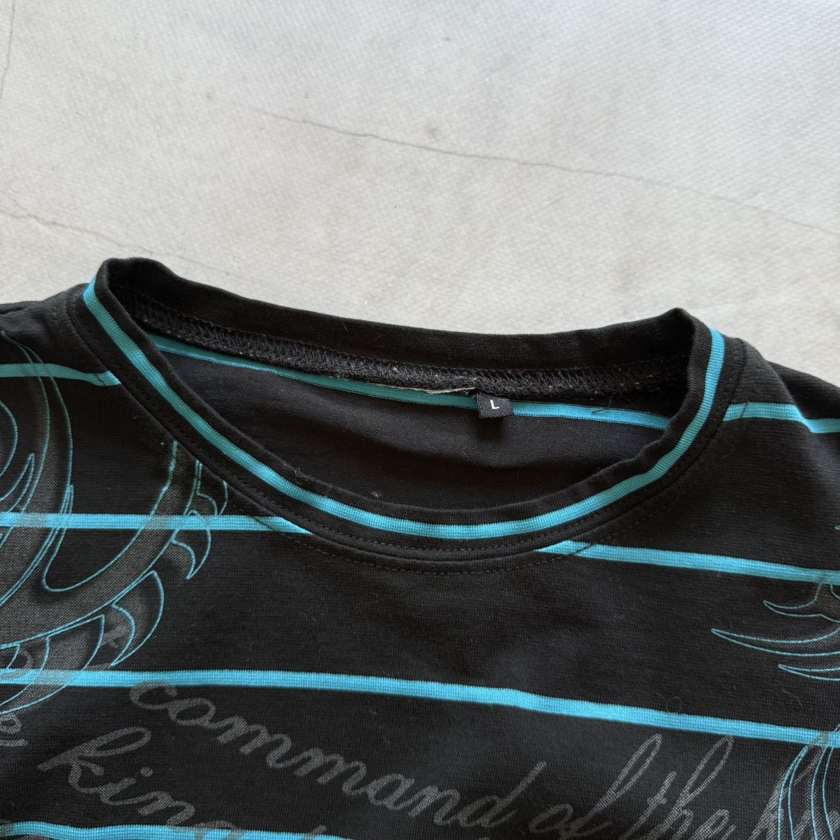 Hysteric Glamour × Undercover Punk Striped Tribal Long Sleeve T Shirt In The Attic Style Size US M / EU 48-50 / 2 - 5 Thumbnail