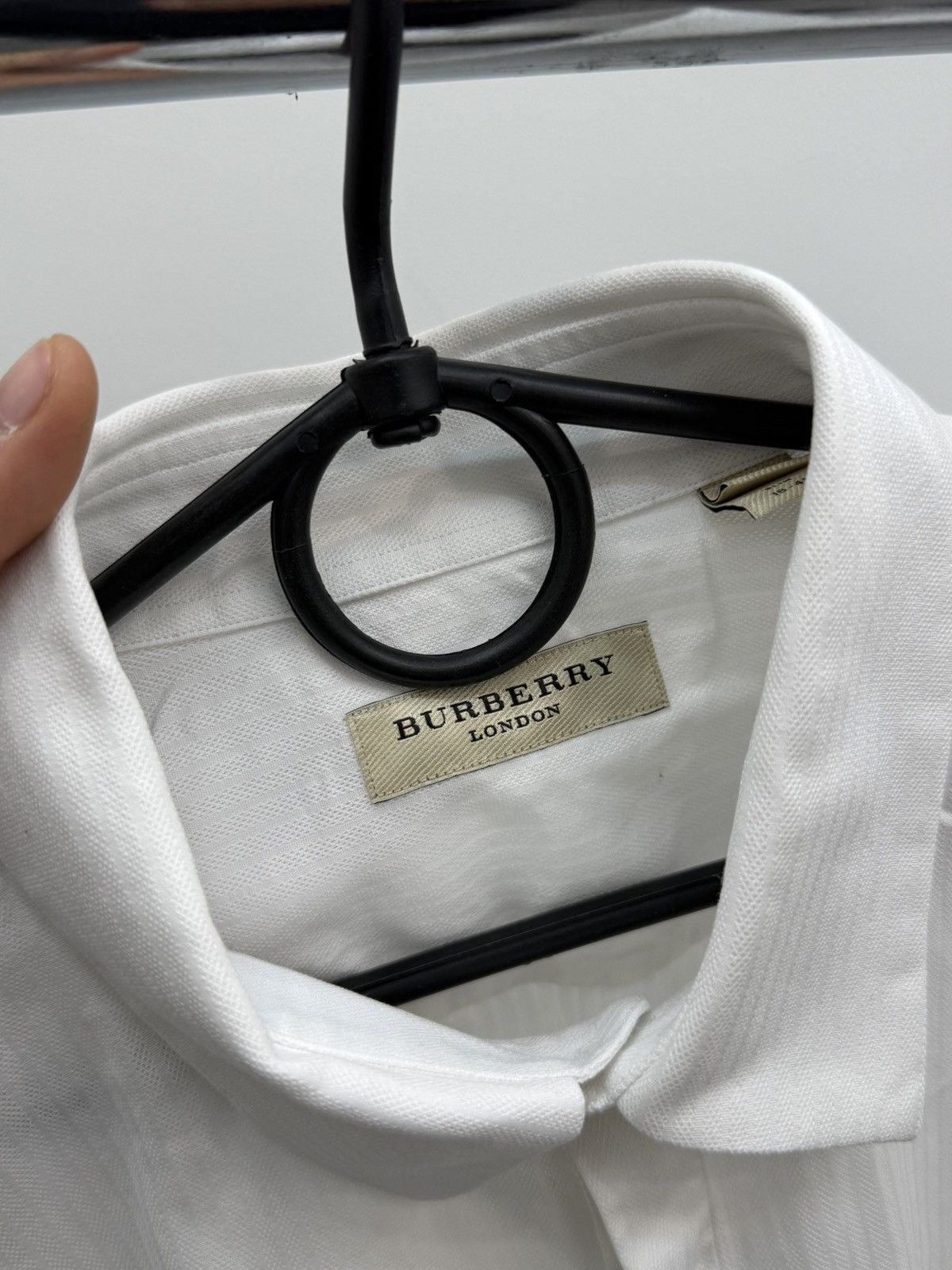 Burberry Burberry London Classic Shirt Size US L / EU 52-54 / 3 - 3 Thumbnail