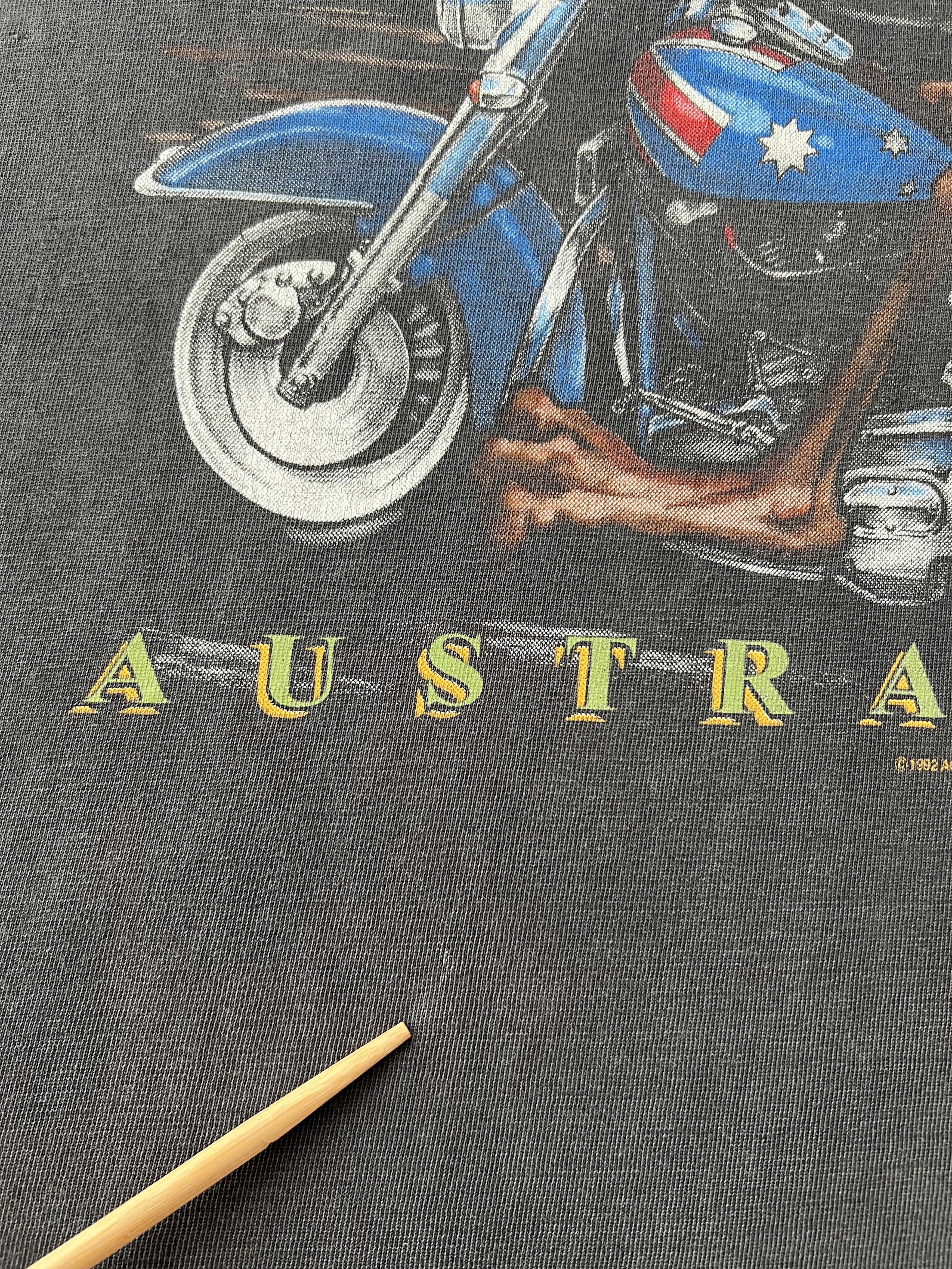 Harley Davidson Vintage 1997 Harley Davidson Australia Kangaroo T-shirt Size US M / EU 48-50 / 2 - 10 Thumbnail