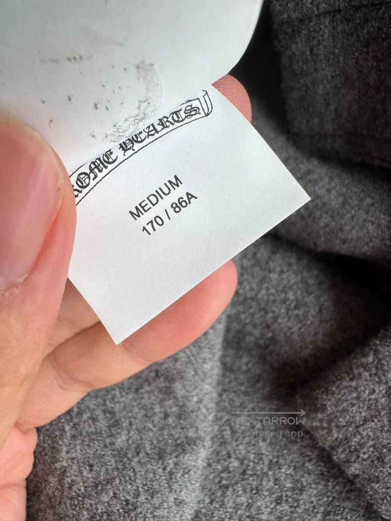 Chrome Hearts Chrome Hearts Gray Wool Coat. Size US M / EU 48-50 / 2 - 7 Thumbnail