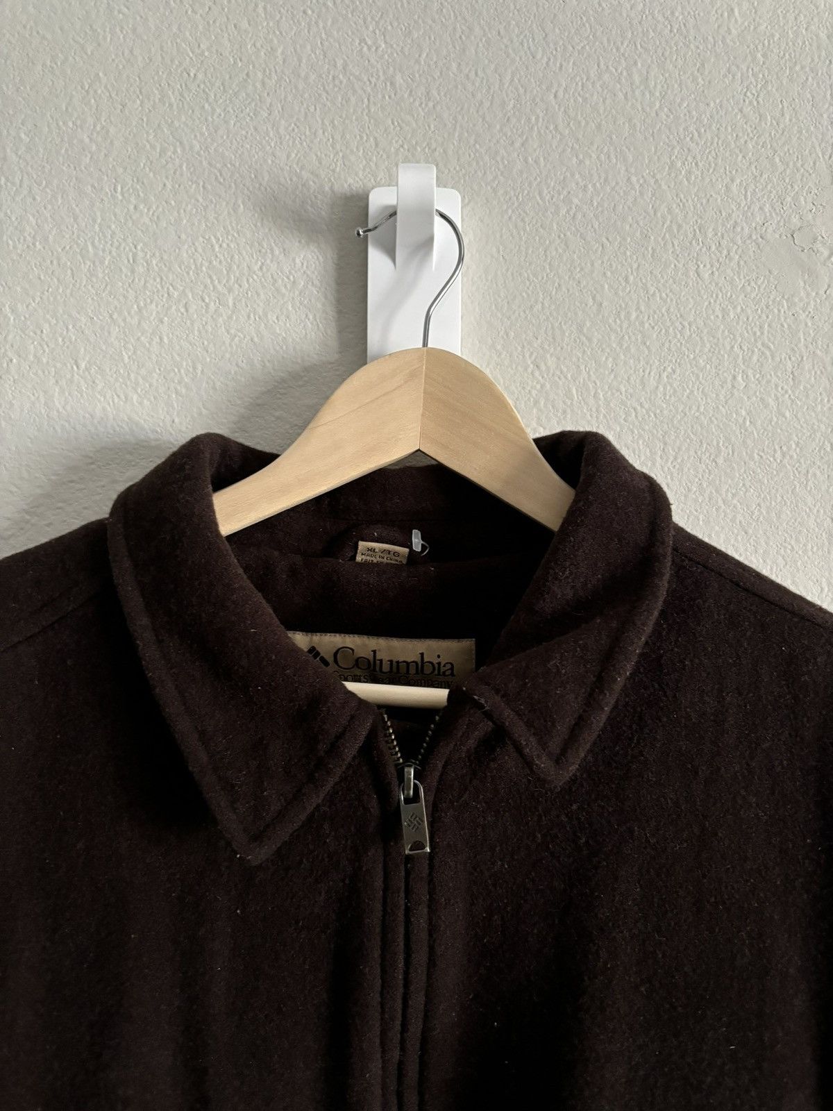 Columbia Columbia Brown Wool Coat Size US XL / EU 56 / 4 - 5 Thumbnail
