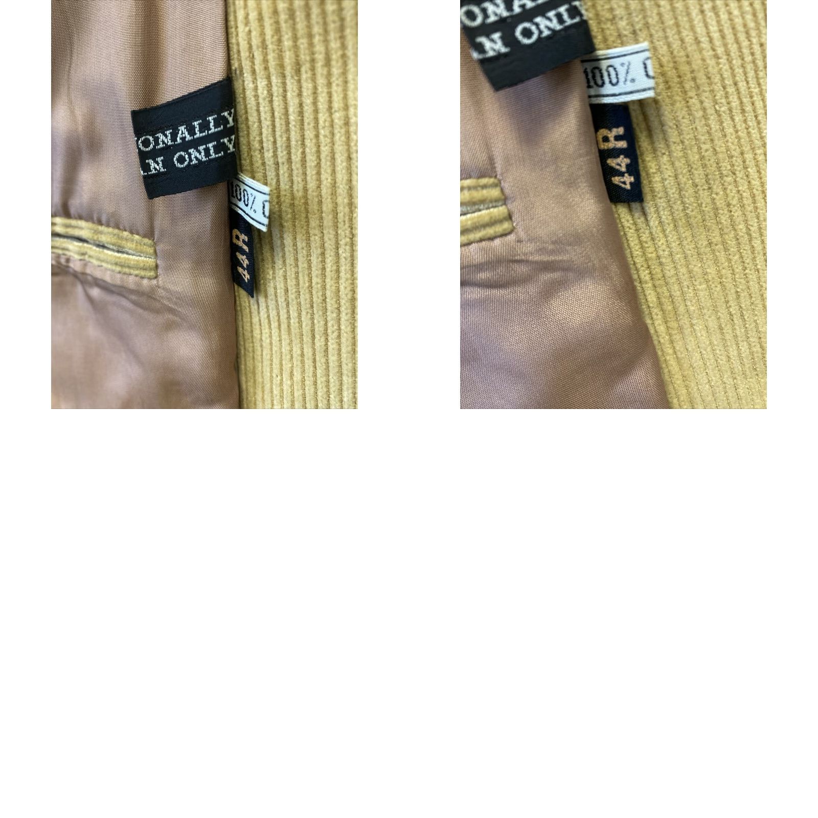 Vintage VINTAGE Monsieur Lauro Western Corduroy Jacket Coat Mens 44R Brown 70s Vintage Leather Buttons Pockets Long Size US S / EU 44-46 / 1 - 9 Thumbnail