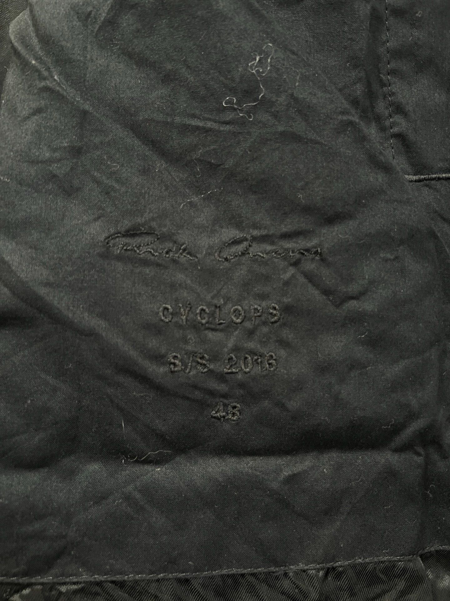 Rick Owens Rick Owens 16SS Runway Samurai Drop-Crotch Draped Jacket Size US M / EU 48-50 / 2 - 8 Thumbnail